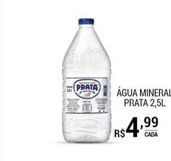 San Michel Supermercados Água mineral prata oferta