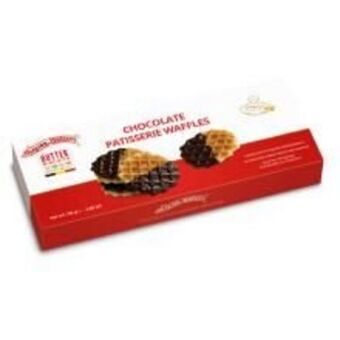 Angeloni Biscoito belgian butter chocolate patisserie waffles 110g oferta