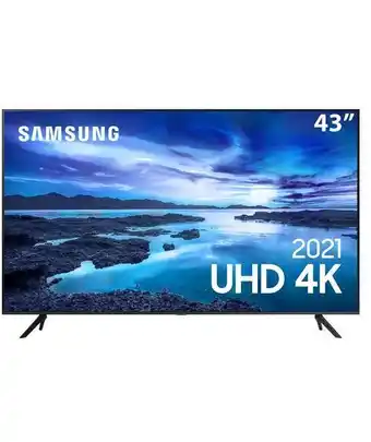 Tv led uhd 43 samsung 43au7700 un43au7700gxzd