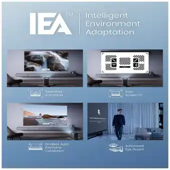 Anker nebula cosmos laser 4k projector 2400 iso lumens android tv 100 with 7000 apps autofocus auto keystone correction scree