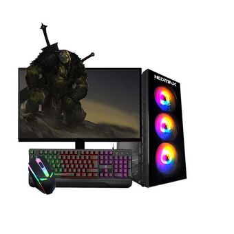 Pc gamer completo i5 500gb placa de vídeo 4gb ram 8gb 19"