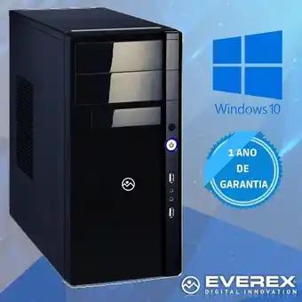 Carrefour Computador core i5-8400, 4gb ddr4, 240gb ssd e windows 10 - everex oferta