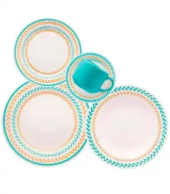 Freitas Varejo Aparelho de jantar louros cerâmica oxford 20pcs ae205274 oferta