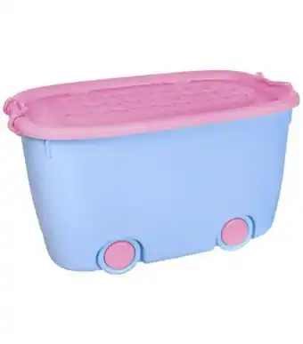 Freitas Varejo Caixa organizadora de brinquedos az e rs útil bazar 56x36cm oferta