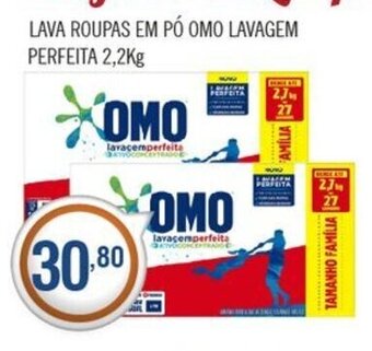 Lava Roupas em po Omo Lavagem Perfeita 2.2kg