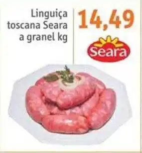 Sonda Linguiça toscana seara a granel oferta