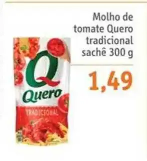 Sonda Molho de tomate quero tradicional oferta