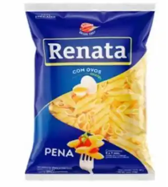 Supermercado Estrela Azul Macarrao renata com ovos pena 500g oferta