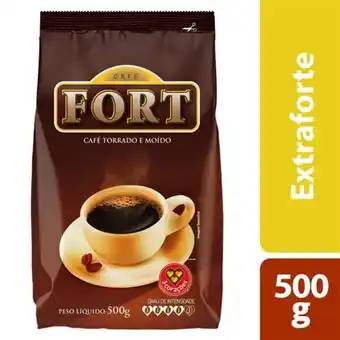 Supermercados Paraná Café torrado e moído fort pacote 500g oferta