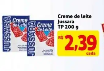 Mercado Extra Creme de Leite Jussara TP 200g oferta