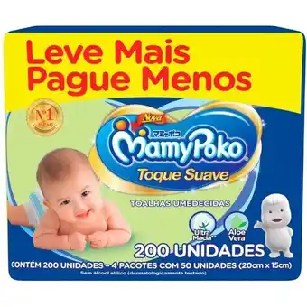 Lenço umedecido leve mais e pague menos