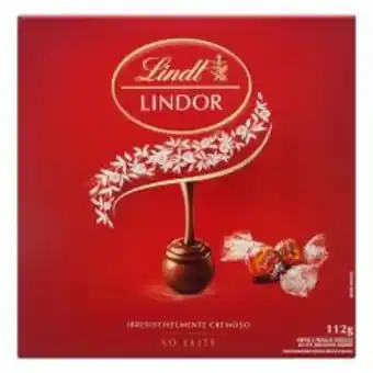 Supermercados Mundial Chocolate lindt lindor ao leite 112g oferta
