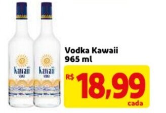 Mercado Extra Vodka Kawaii 965ml oferta