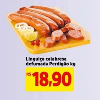 Mercado Extra Linguica Calabresa Defumada Perdigao 1kg oferta