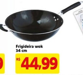 Mercado Extra Frigideira Wok 34cm oferta