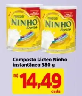 Composto lacteo Ninho Instantaneo 380g