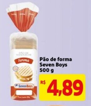 Pao de forma Seven Boys 500g