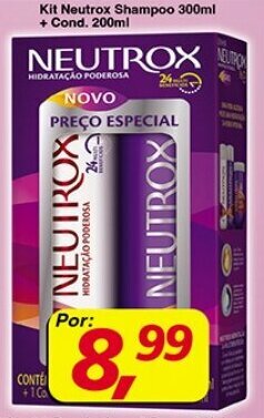Supermercados Guanabara Kit Neutrox Shampoo 300ml e Condicionador 200ml oferta