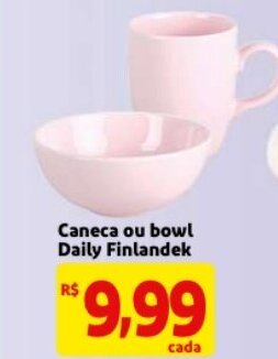Mercado Extra Caneca ou bowl Daily Finlandek oferta