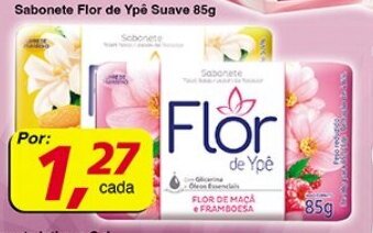 Supermercados Guanabara Sabonete Flor de Ype Suave 85g oferta