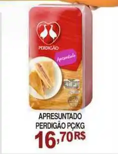 Mercadão Atacadista Apresutando Perdigão 1kg oferta