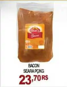 Mercadão Atacadista Bacon Seara 1kg oferta