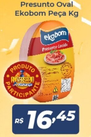 Atakarejo Presunto Oval Ekobom Peca 1kg oferta