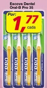 Supermercados Guanabara Escova Dental Oral B Pro 35 oferta