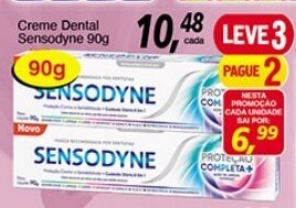 Supermercados Guanabara Creme Dental Sensodyne 90g oferta