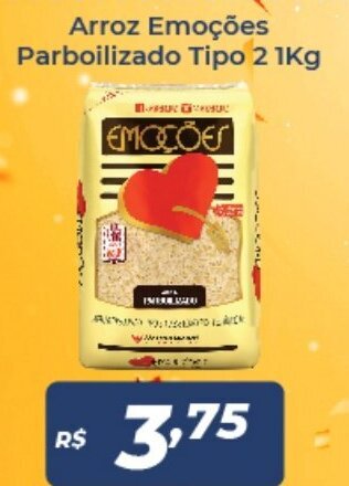 Atakarejo Arroz Emocoes Parbolizado Tipo2 1kg oferta