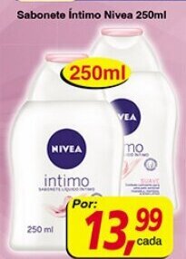 Supermercados Guanabara Sabonete Intimo Nivea 250ml oferta