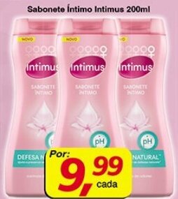 Supermercados Guanabara Sabonete Intimo Intimus 200ml oferta