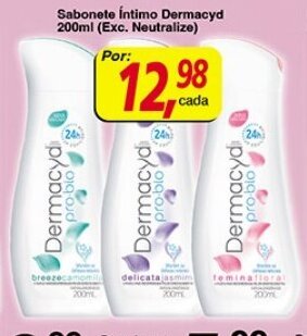 Sabonete Intimo Dermacyd 200ml
