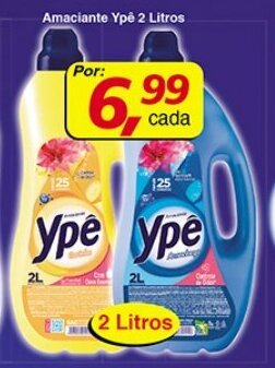 Supermercados Guanabara Amaciante Ype 2L oferta