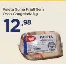 Paleta Suína Friall Sem Osso Congelada 1kg
