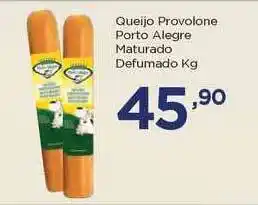 Queijo Provolone Porto Alegre Maturado Defumado 1kg