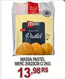 Massa Pastel Merc 20x23cm c/ 2kg