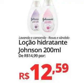 Supermercados Baklizi Loção Hidratante Johnson 200ml oferta