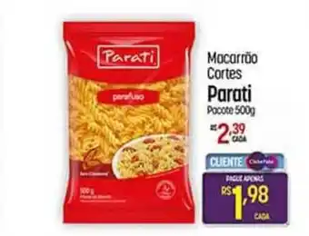 Muffato Macarrão Cortes Parati 500g oferta
