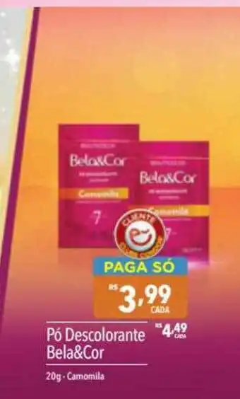 Pó Descolorante Bela&cor 20g