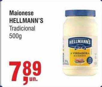 Higa Atacado Maionese hellmann's tradicional oferta