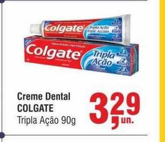 Higa Atacado Creme dental colgate tripla ação oferta