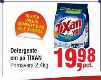 Higa Atacado Detergente em pó tixan oferta