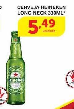 Roldão Cerveja heineken long neck oferta
