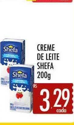 Creme de leite shefa