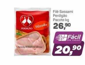 Supermercados São Vicente Filé sassami perdigão oferta