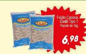 Feijão carioca codil tipo 1