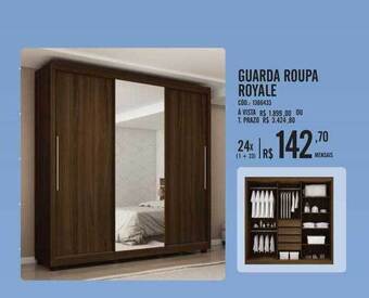 Zema Guarda roupa royale oferta