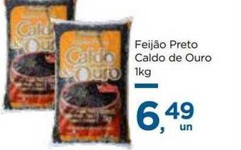 Super São Luiz Feijão preto caldo de ouro oferta