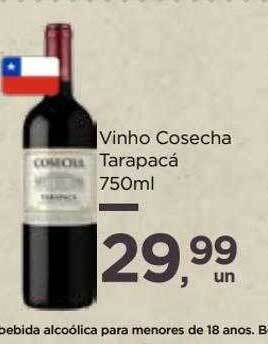 Super São Luiz Vinho cosecha tarapacá oferta